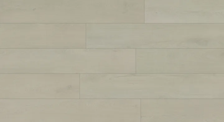Pasadena Megaclic Aquashield Pasadena (MCAS-3105, AC5) waterproof laminate plank flooring in a natural oak tone, close-up