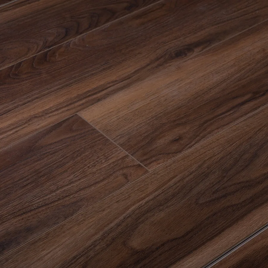 Angled view of Innova Neches River waterproof plank flooring, sold direct at Kwest Flooring in San Diego